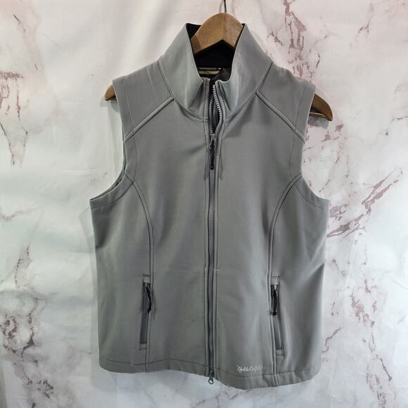 Noble Outfitters Jackets & Blazers - Noble Outfitter Vest Womens Medium Gray Windstopper Windbreaker Shell